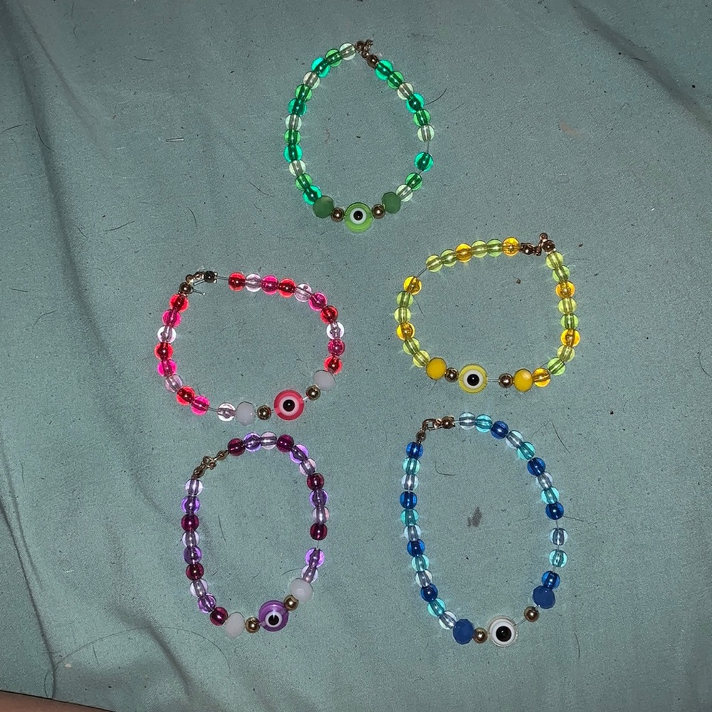 6 piece evil eye set